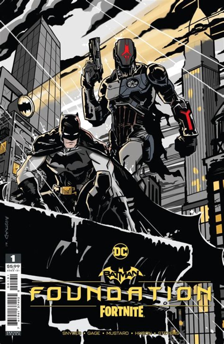 Batman fortnite foundation comic where to buy