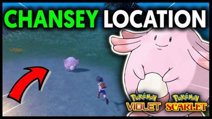 Chansey pokemon go where to find