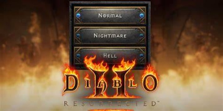 Diablo 2 resurrected how to change difficulty