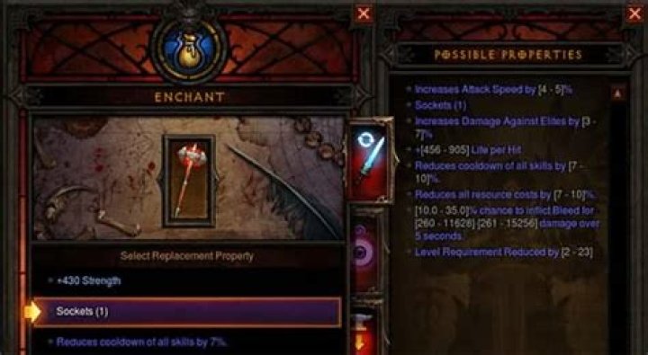 Diablo 3 how to enchant socket