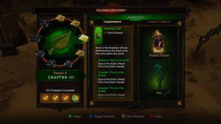 Diablo 3 what is a seasonal character