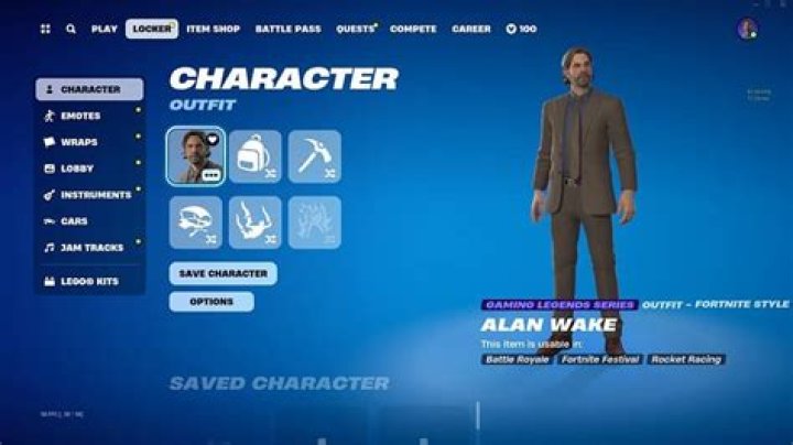 Fortnite how to change character