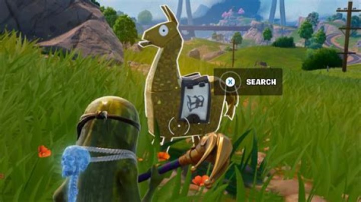 Fortnite how to find llamas