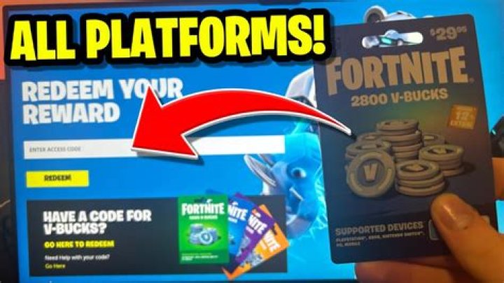 Fortnite how to get free v bucks