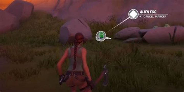 Fortnite how to mark an alien egg