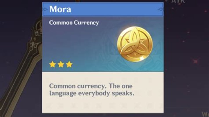 Genshin impact how to get mora