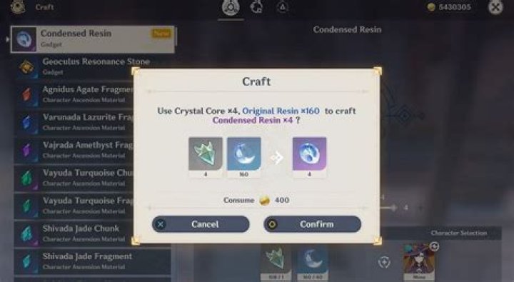 Genshin impact how to get more resin