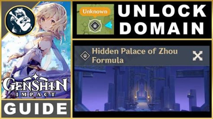 Genshin impact: how to unlock hidden palace of zhou formula