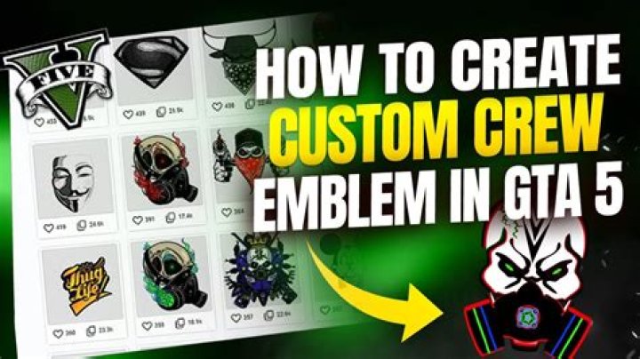 Gta 5 crew emblem how to make background transparent