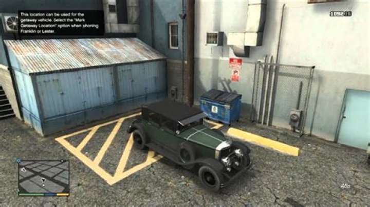 Gta 5 where to hide getaway car fib heist