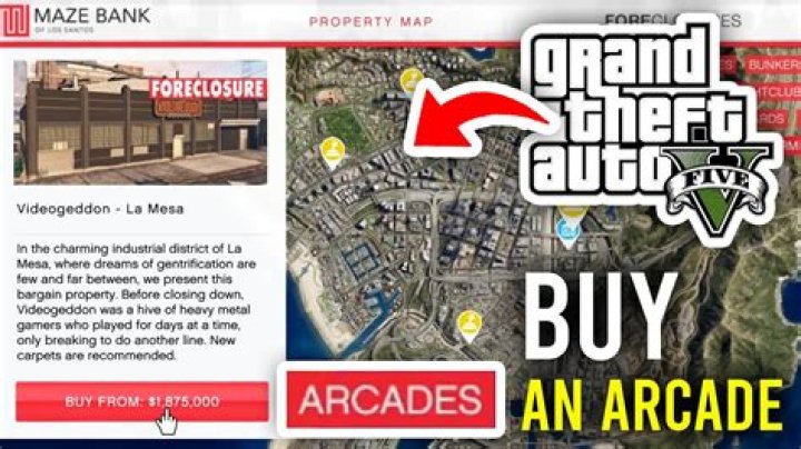 Gta how to buy arcade