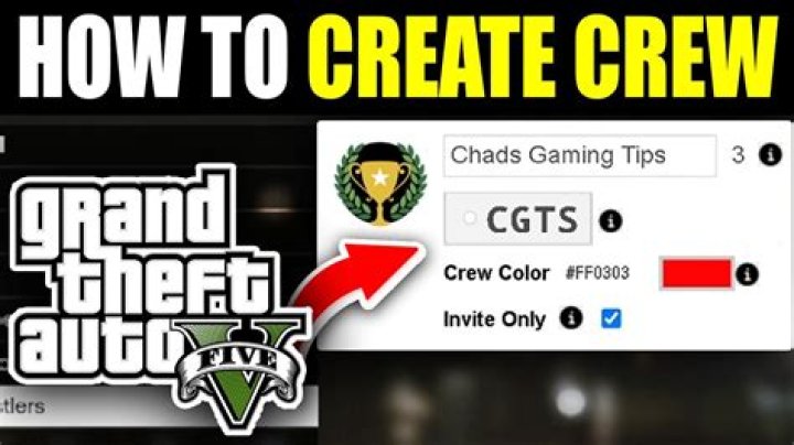 Gta how to make a crew