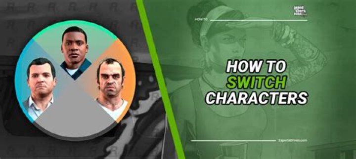 Gta how to switch characters