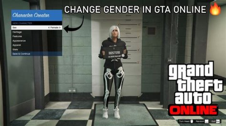 Gta online how to change gender