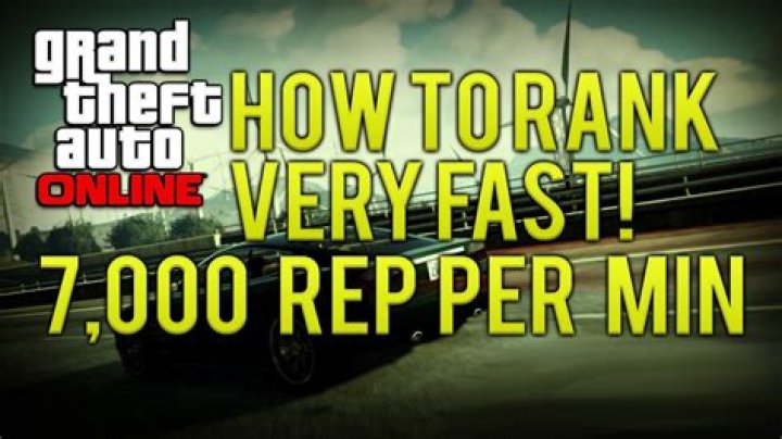 Gta online how to rank up fast