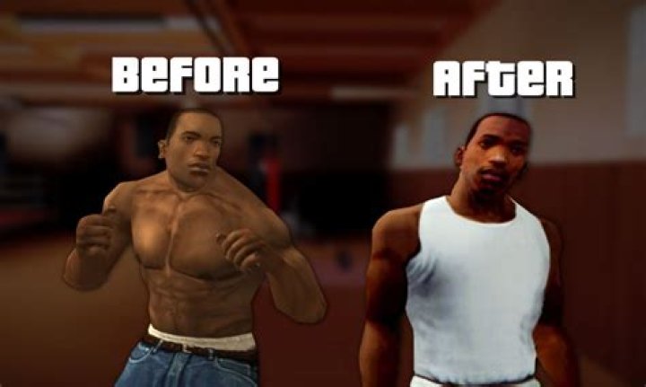 Gta sa how to lose muscle