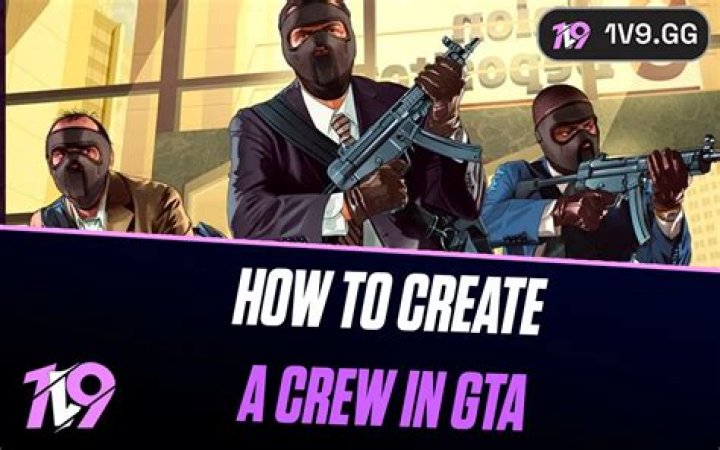 Gta v how to make a crew