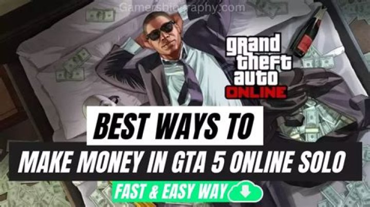 Gta v online how to make money solo