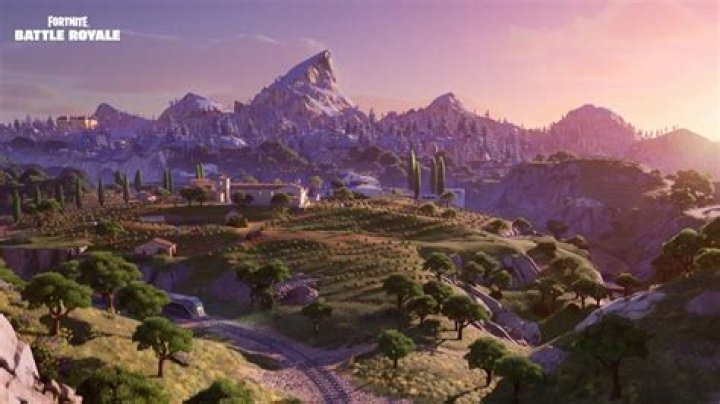 How big is the fortnite map