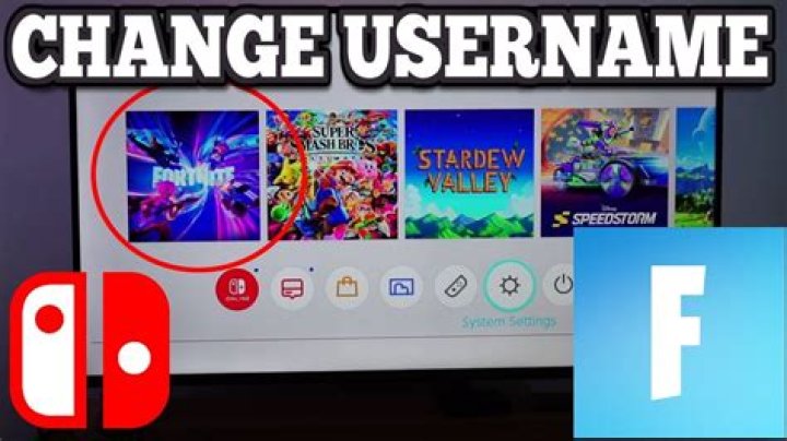 How do i change my name on fortnite