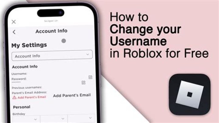 How do i change my name on roblox