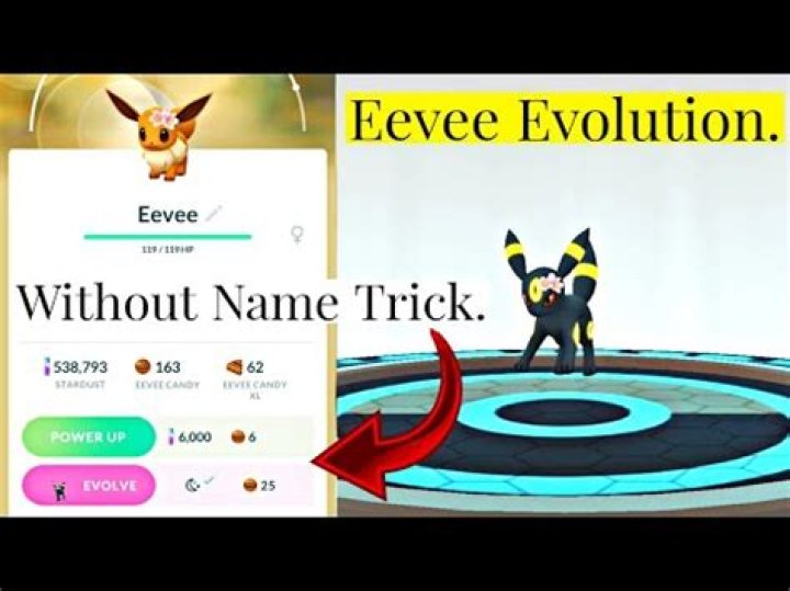How do i evolve eevee into umbreon in pokemon go