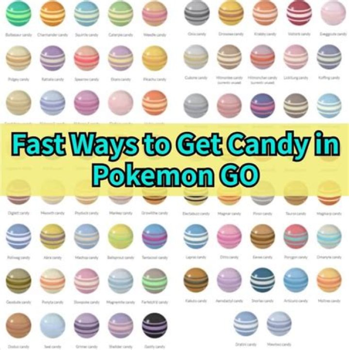 How do i get candy in pokemon go