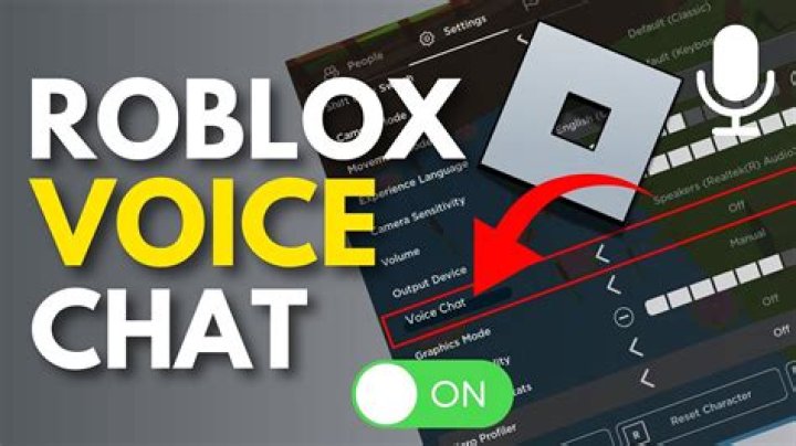 How do i get voice chat on roblox