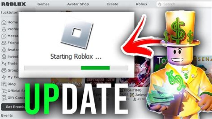 How do i update roblox