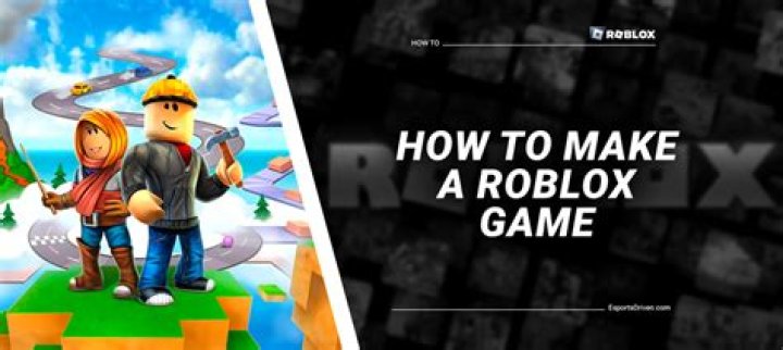 How do u make a game on roblox