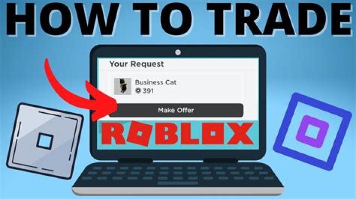 How do u trade in roblox