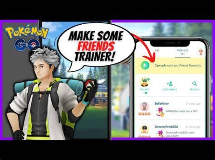 How do you add friends on pokemon go