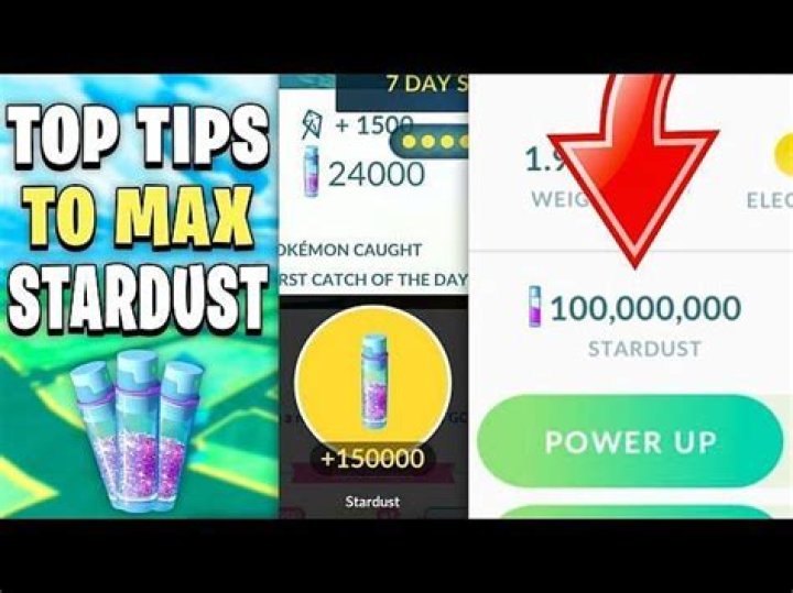 How do you earn stardust in pokemon go