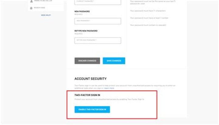 How do you enable 2fa on fortnite