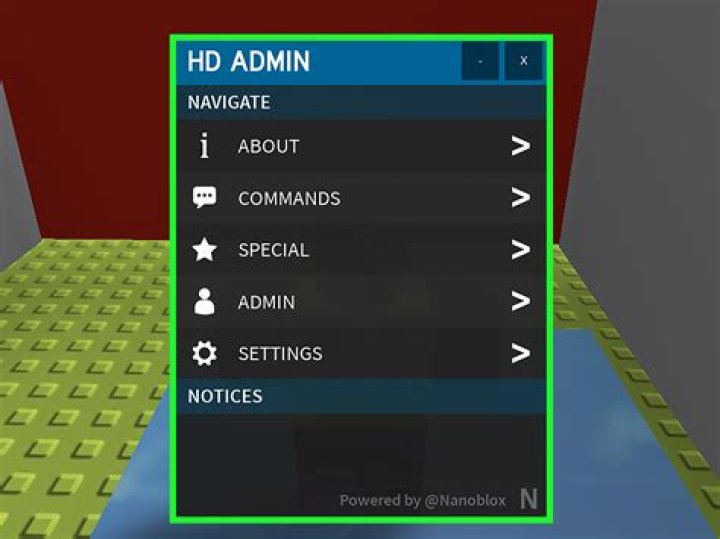 How do you get admin in roblox
