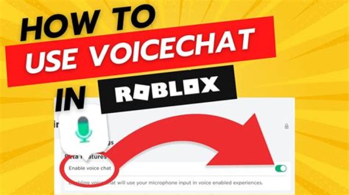 How do you get voice chat in roblox