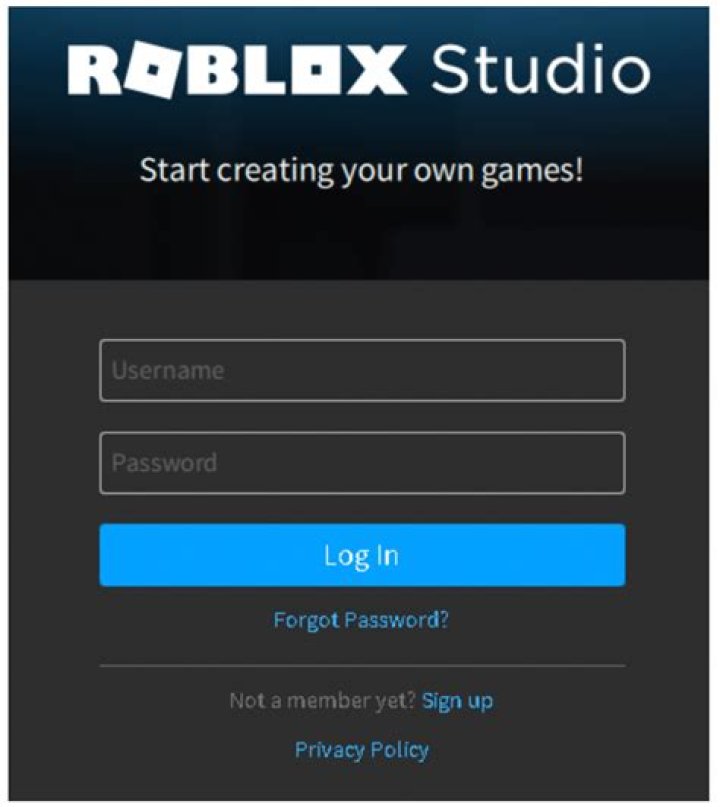 How do you sign into roblox