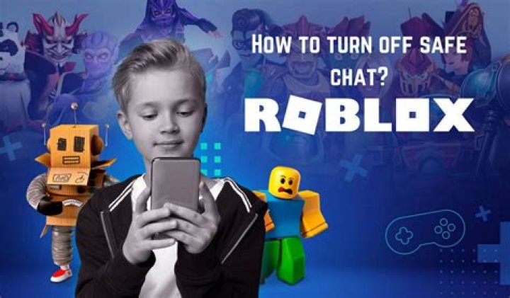 How do you turn off safe chat in roblox