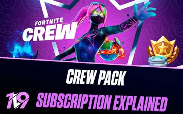 How does fortnite crew work