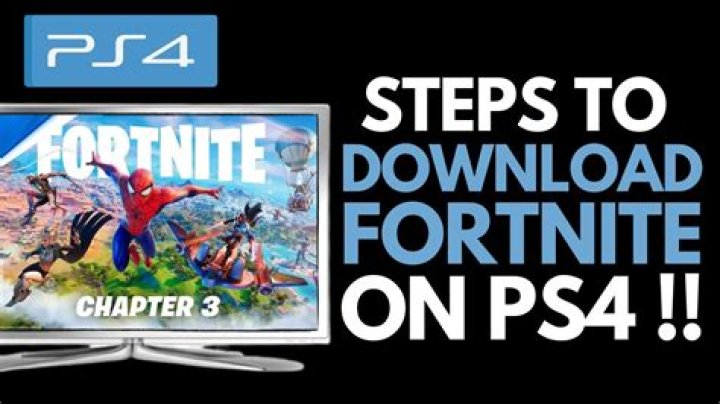 How long does it take to download fortnite on ps4
