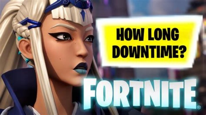How long will fortnite be down for new season