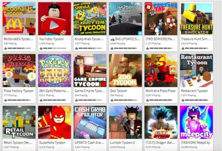 How many games on roblox