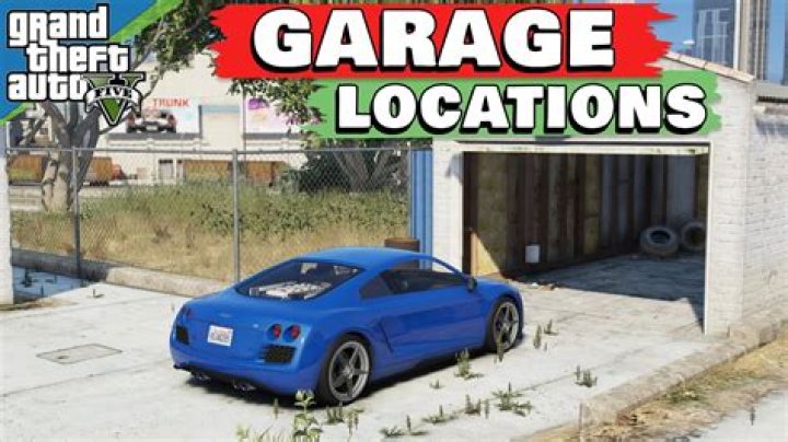 How many garages are in gta 5