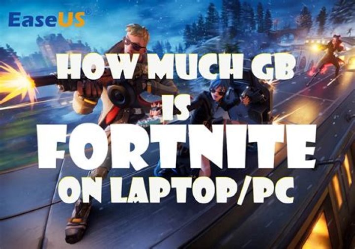 How many gigs is fortnite on pc
