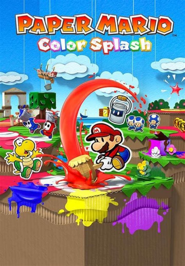 How many players is paper mario color splash