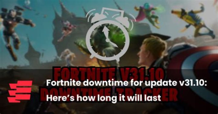 How much downtime for fortnite