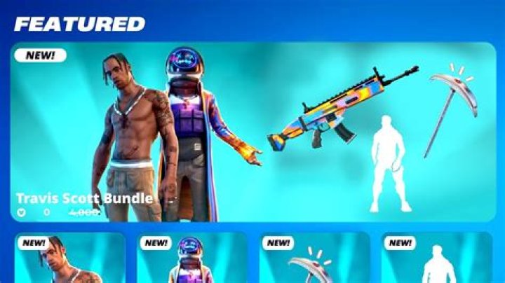 How much is travis scott worth fortnite