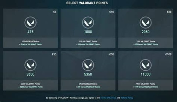 How much is valorant
