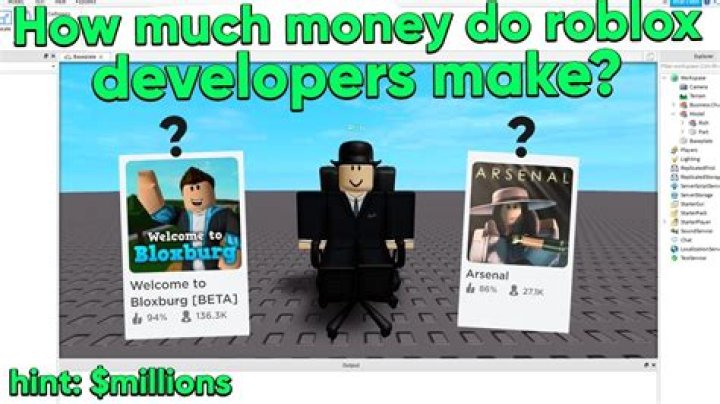 How much money do roblox developers make