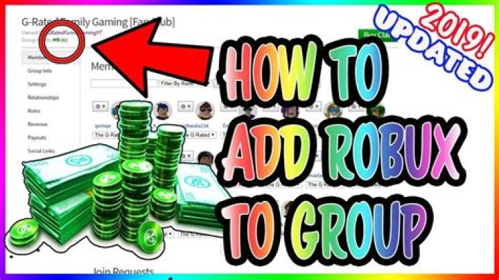 How to add funds to a roblox group